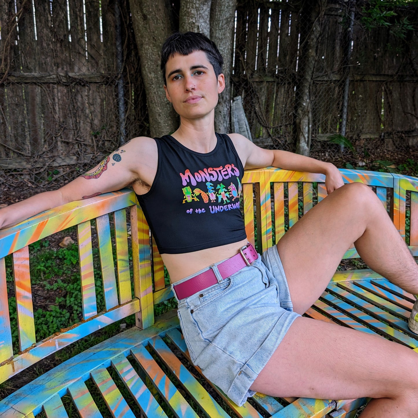 Monsters of the Underworld Crop Top