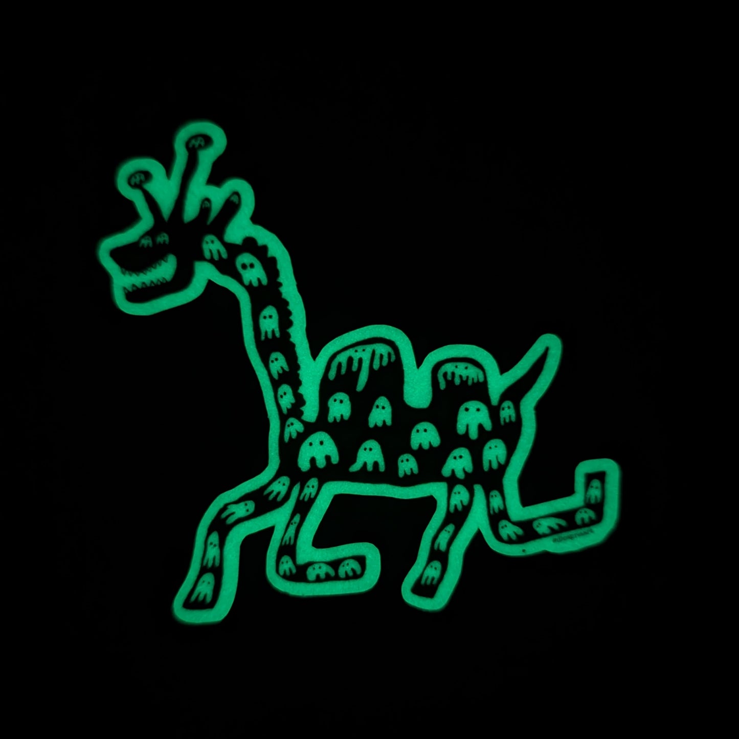 Ghost Guy Sticker (Glow in the Dark!)