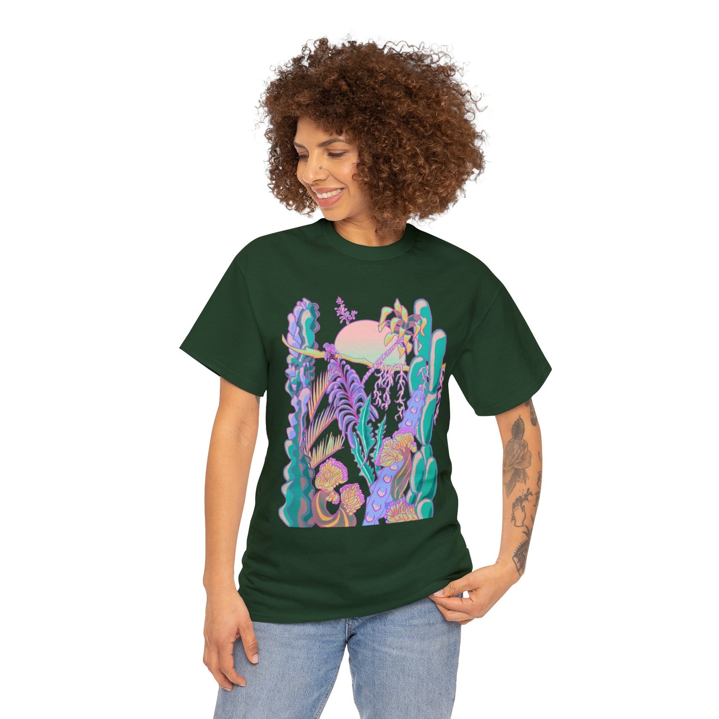 Cactus Dream Garden T-Shirt