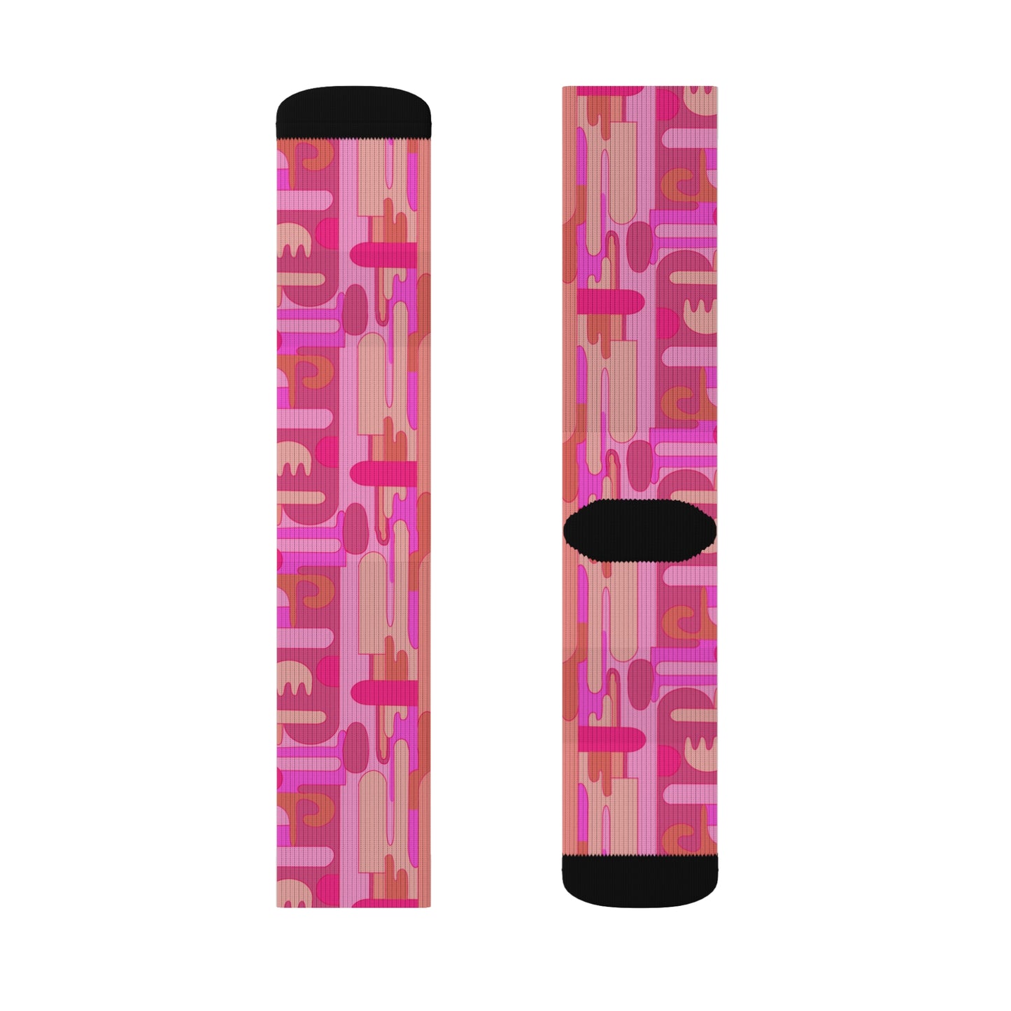 Pink Maximalist Style Socks