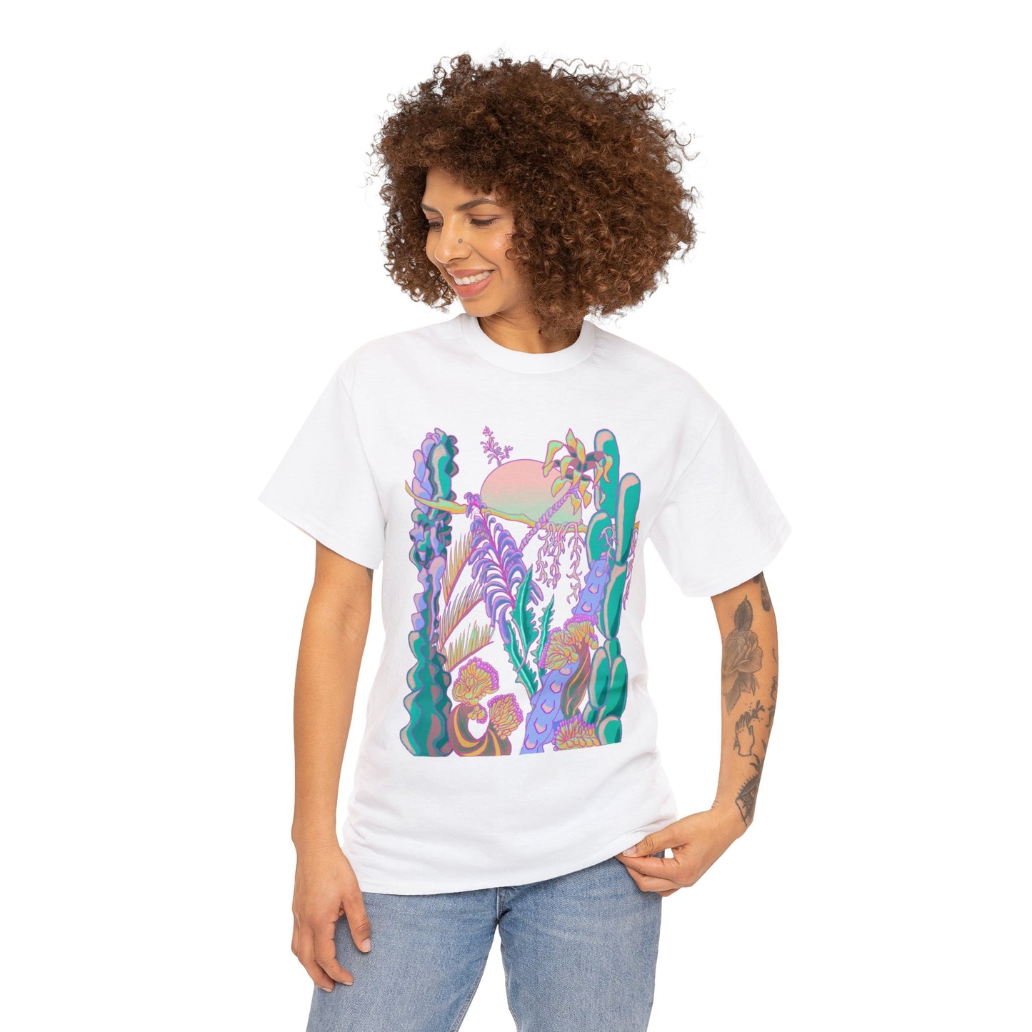 Cactus Dream Garden T-Shirt