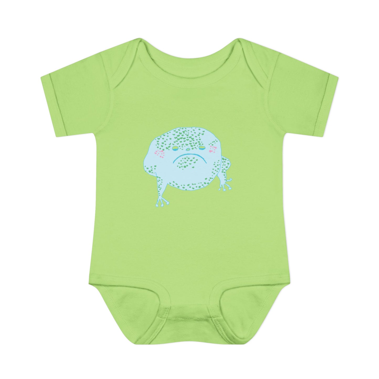 Grumpy Frog Baby Onesie