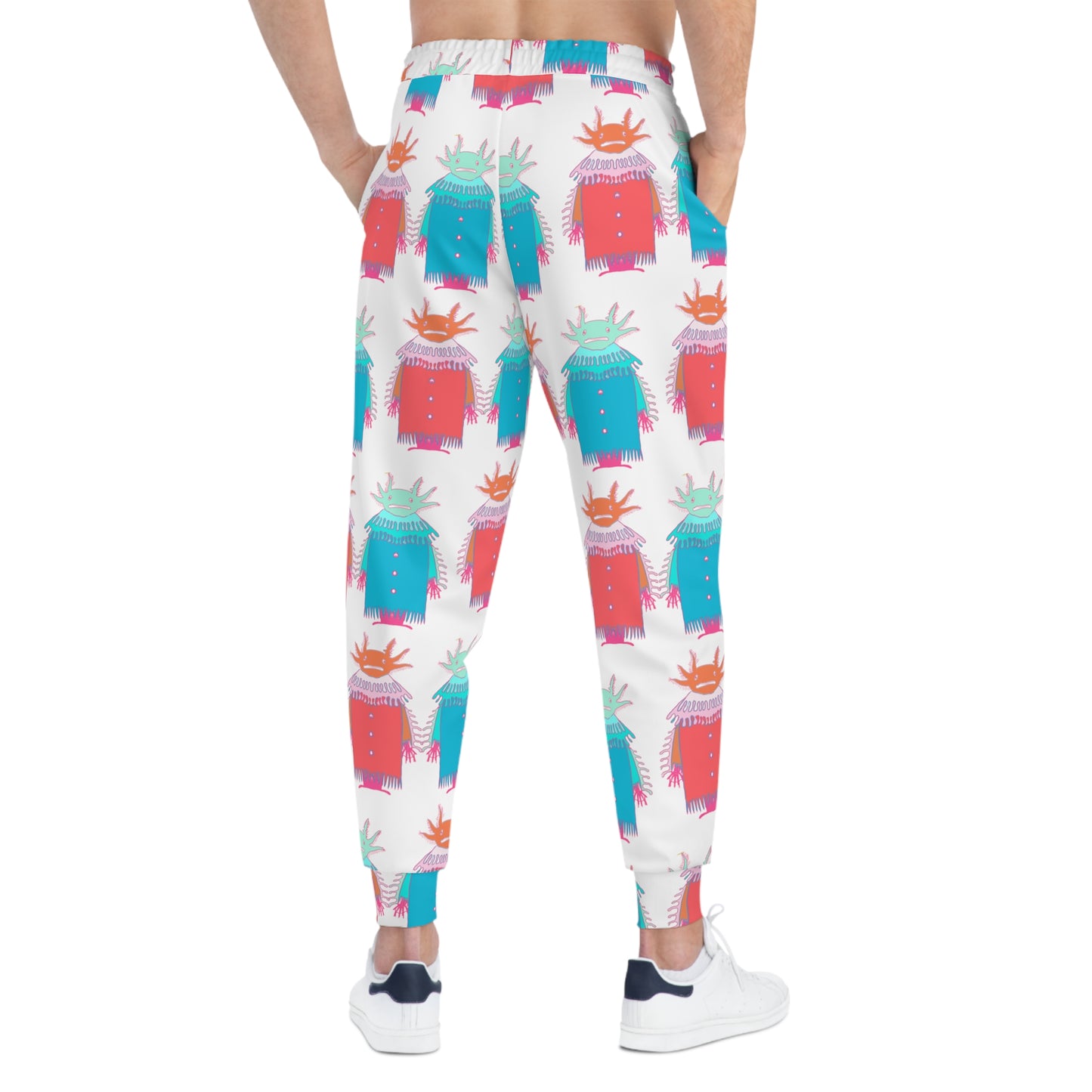 Axolotyl Art Design Athletic Joggers