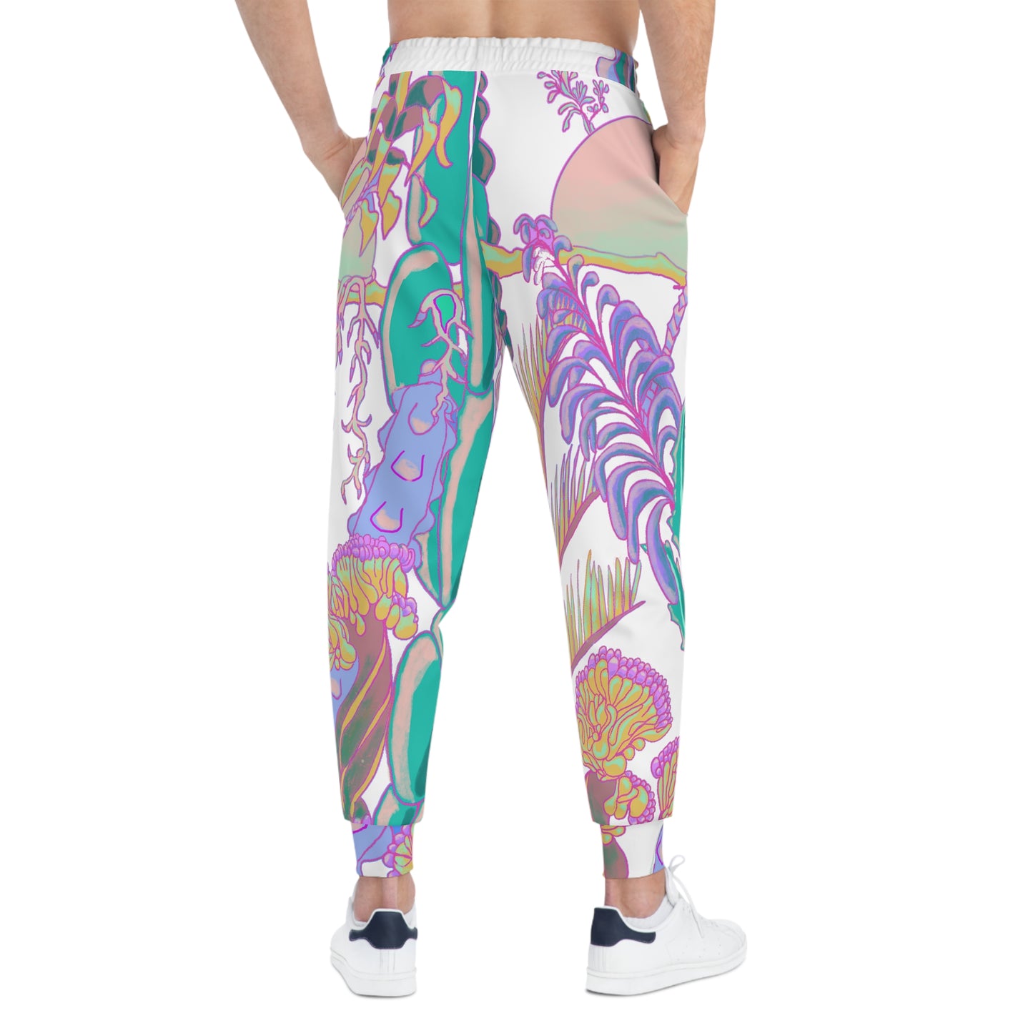 Cactus Garden Dream Athletic Joggers