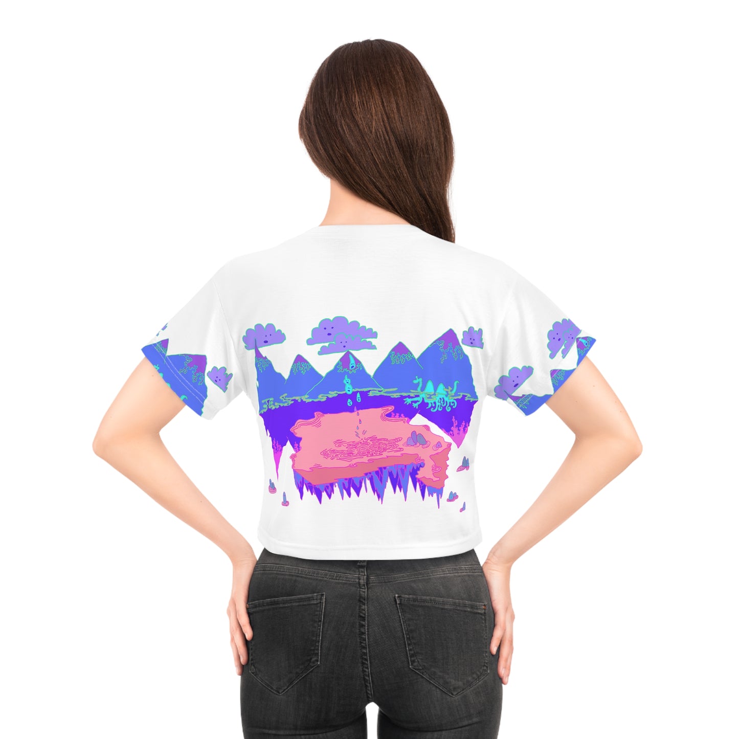 Lochness Monster Crop Tee