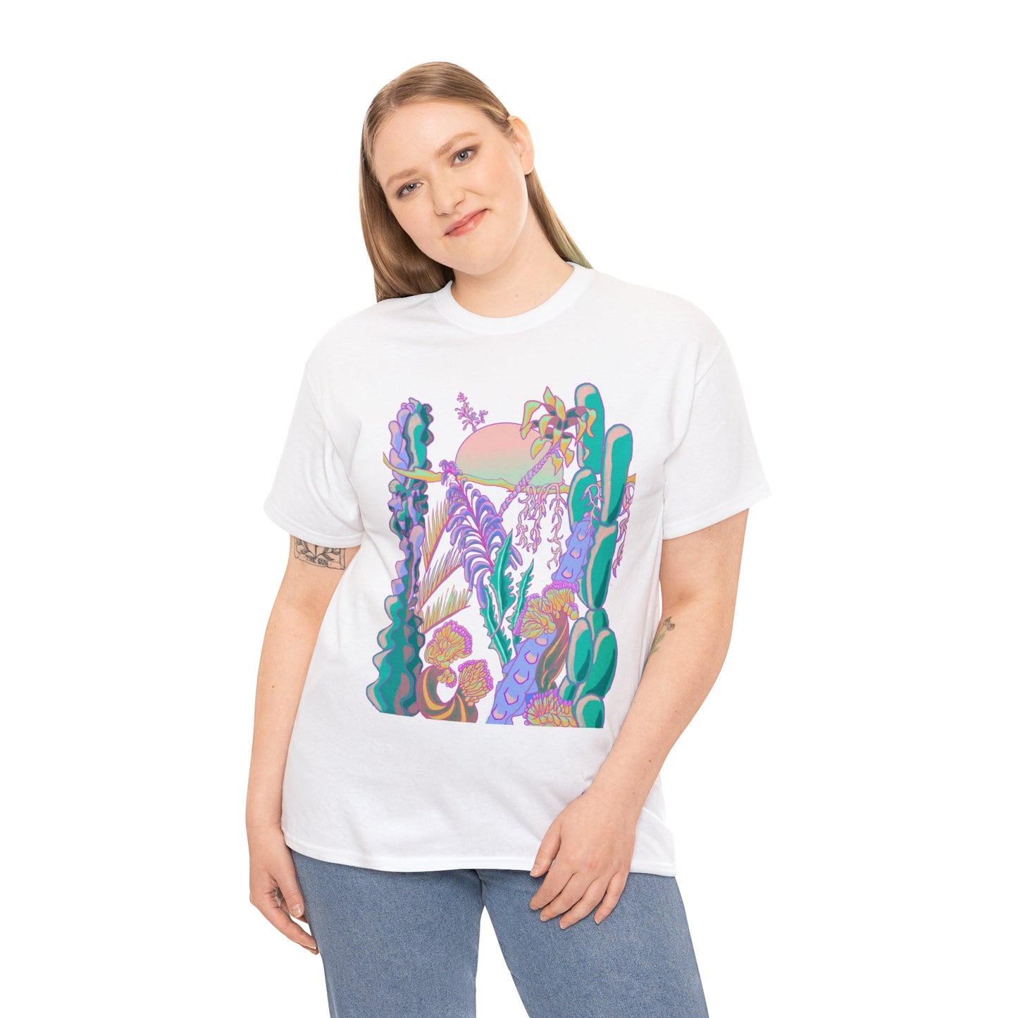 Cactus Dream Garden T-Shirt