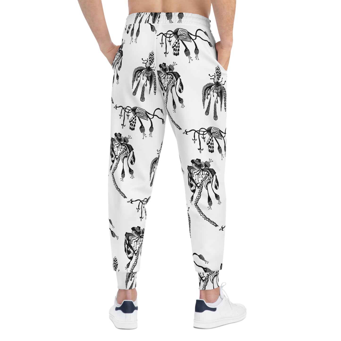 Surreal Flower Athletic Joggers