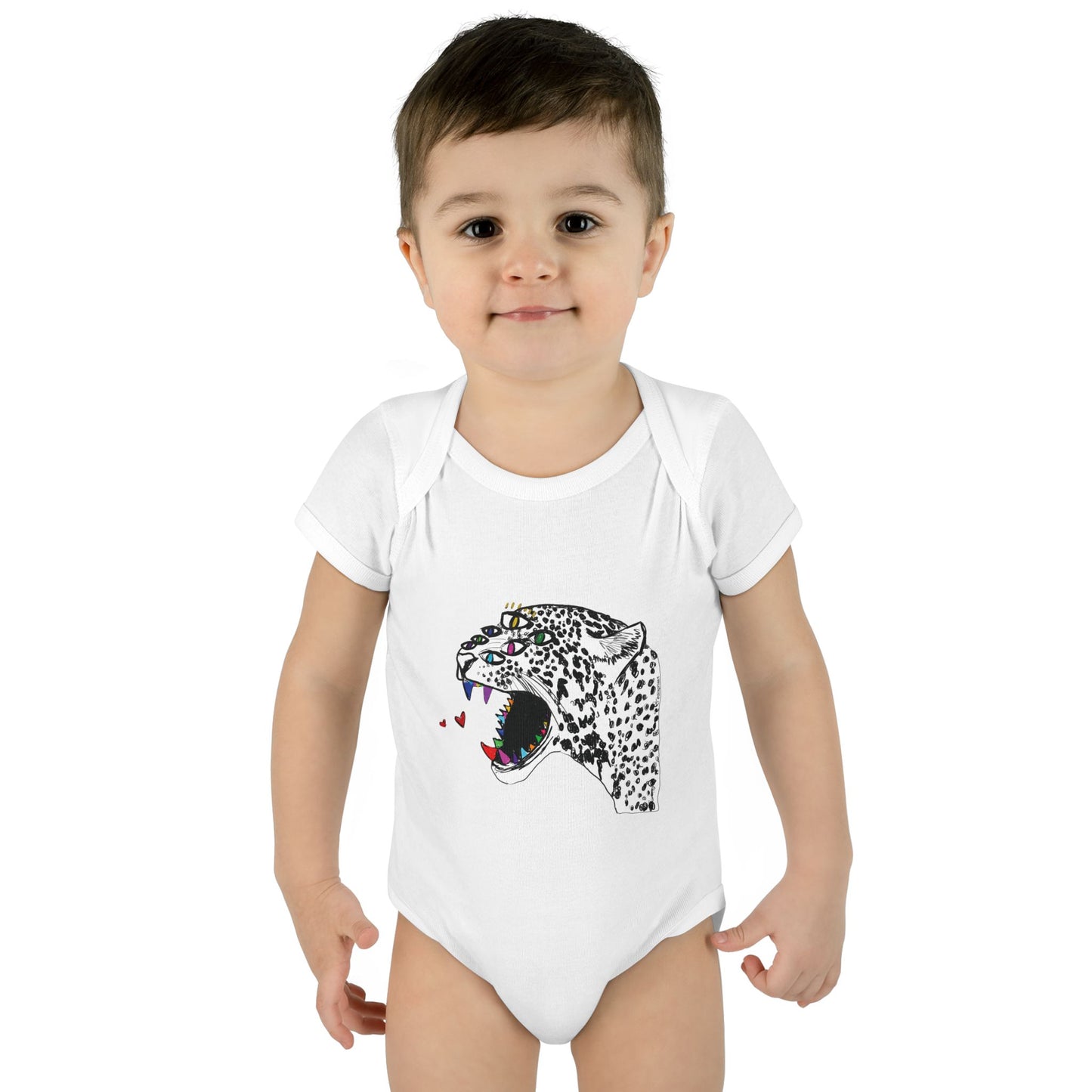 7-Eyed Jaguar Baby Onesie
