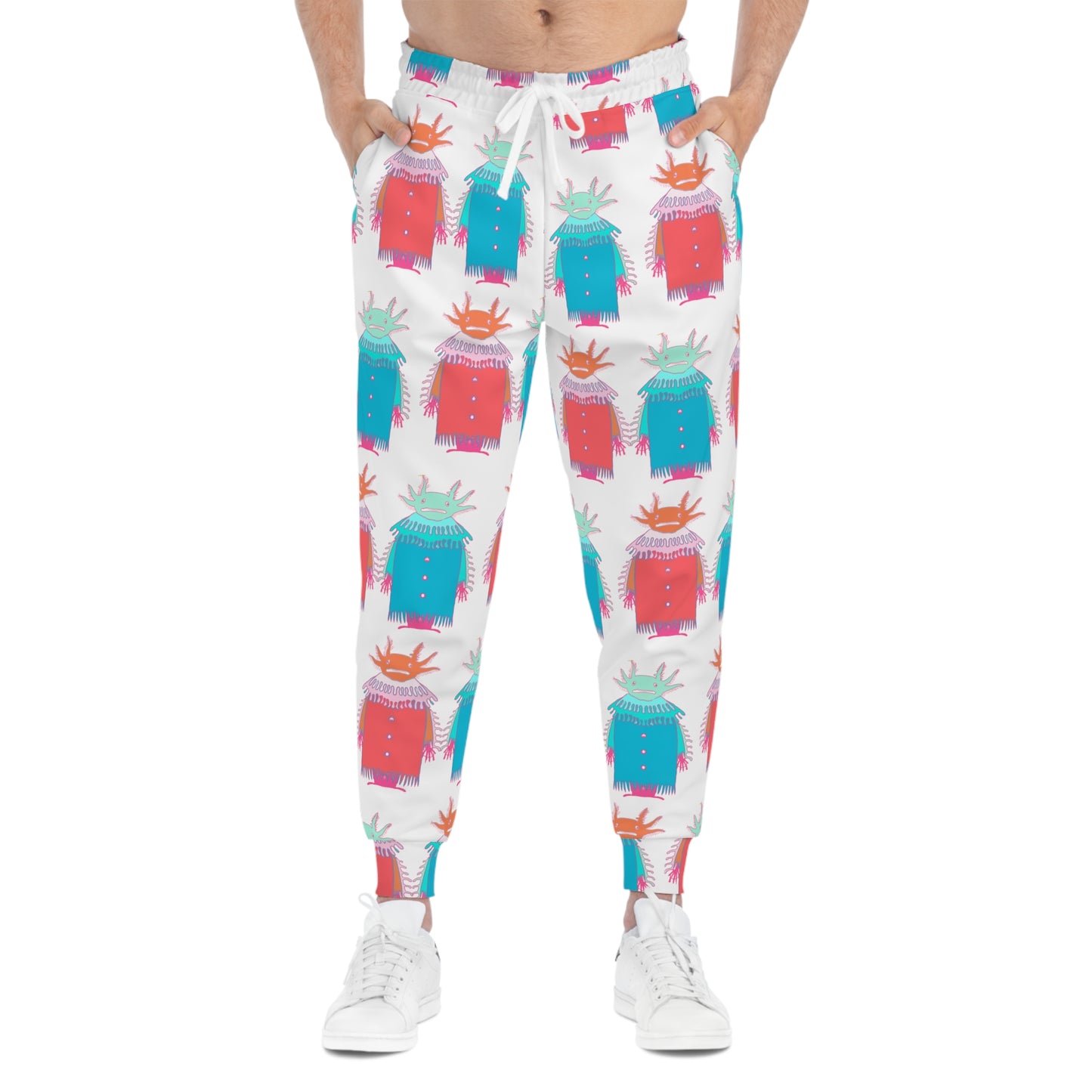 Axolotyl Art Design Athletic Joggers