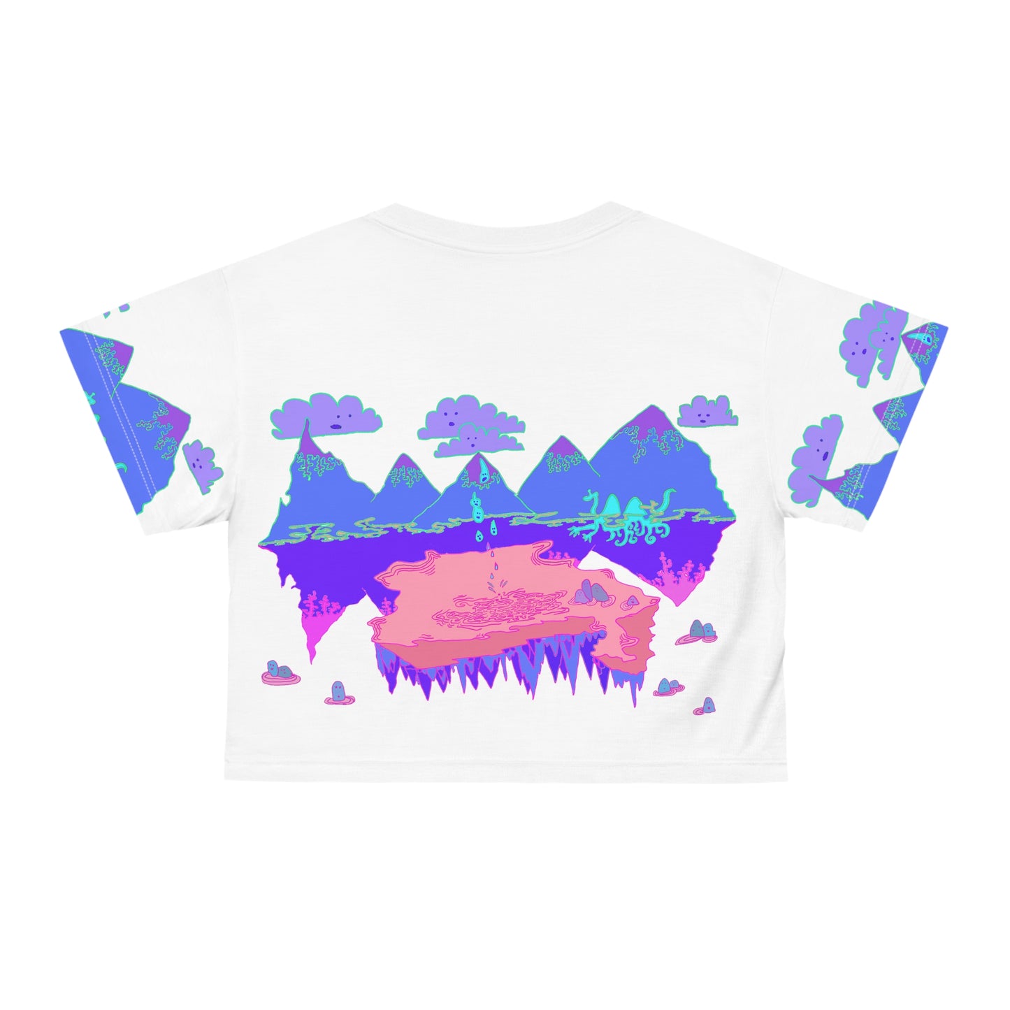 Lochness Monster Crop Tee