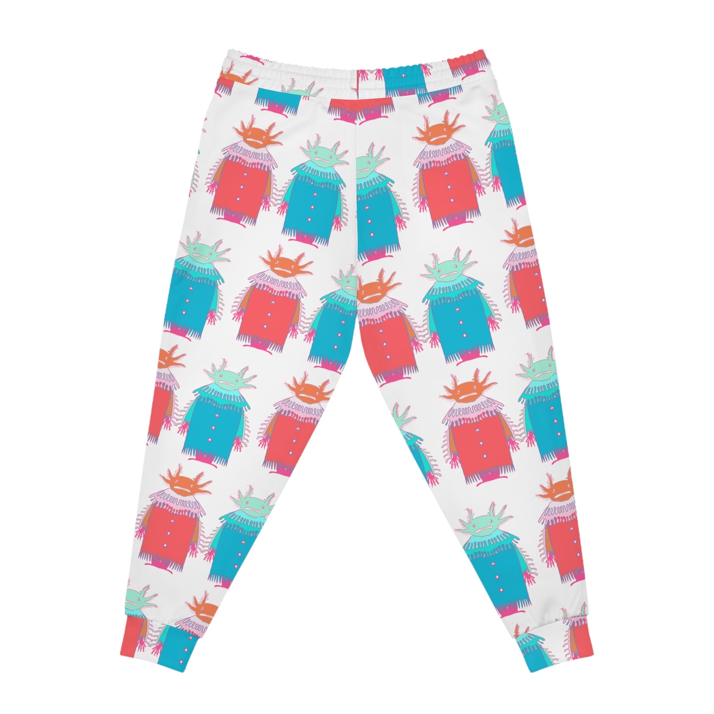 Axolotyl Art Design Athletic Joggers