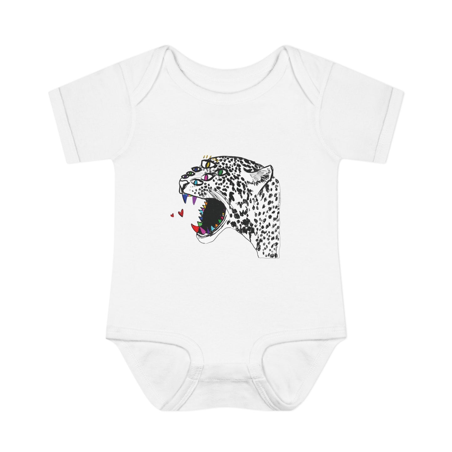 7-Eyed Jaguar Baby Onesie