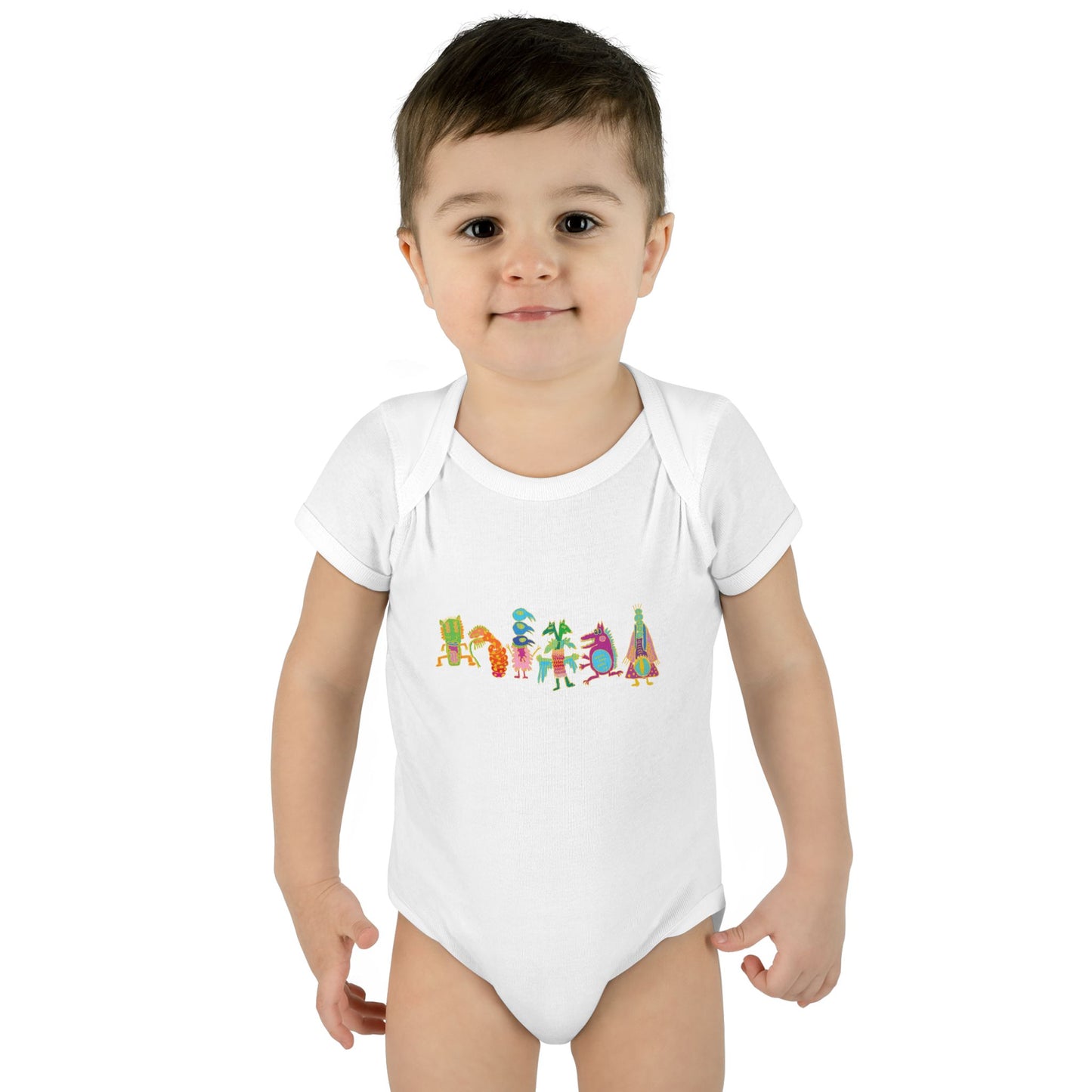 Monster Parade Baby Onesie