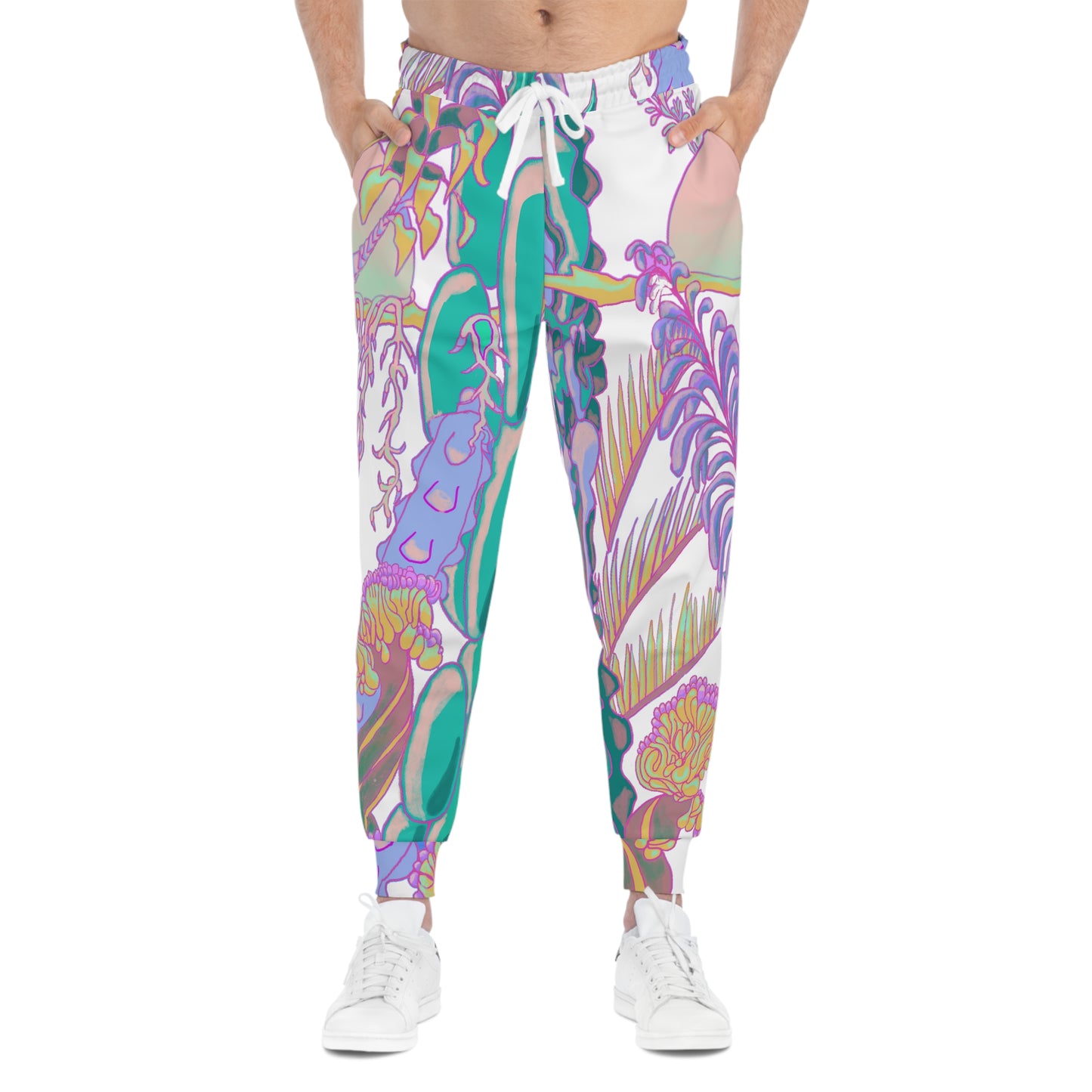 Cactus Garden Dream Athletic Joggers