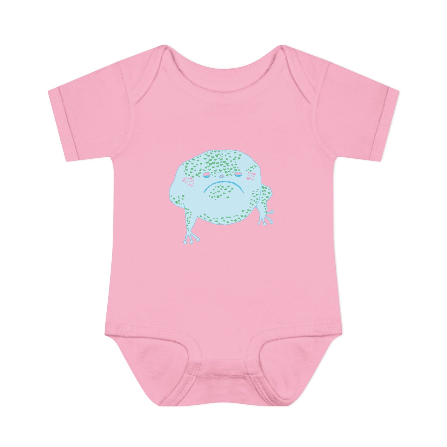 Grumpy Frog Baby Onesie