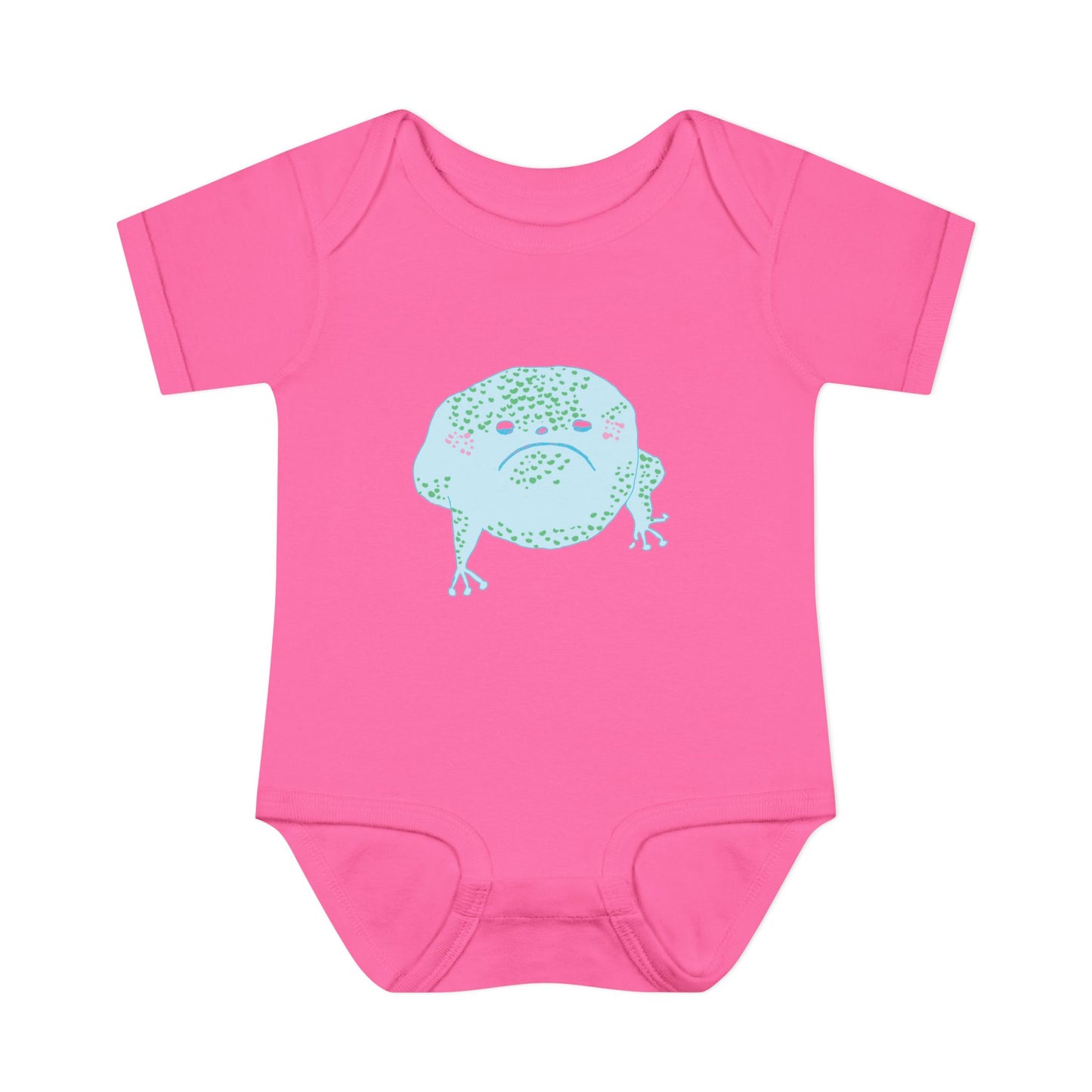 Grumpy Frog Baby Onesie