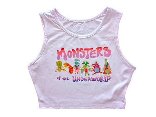 Monsters of the Underworld Crop Top