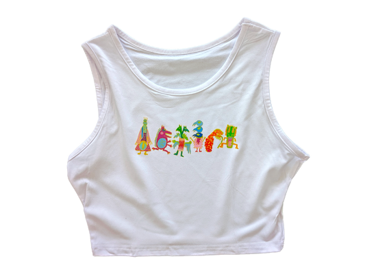 Monster Parade Crop Top