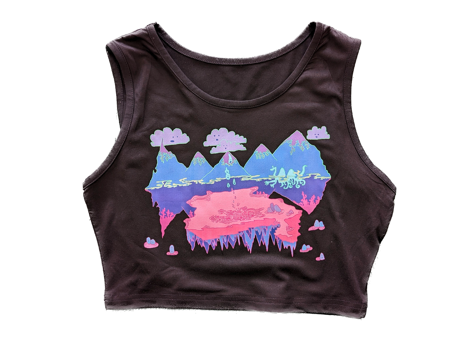 Lochness Monster Crop Top