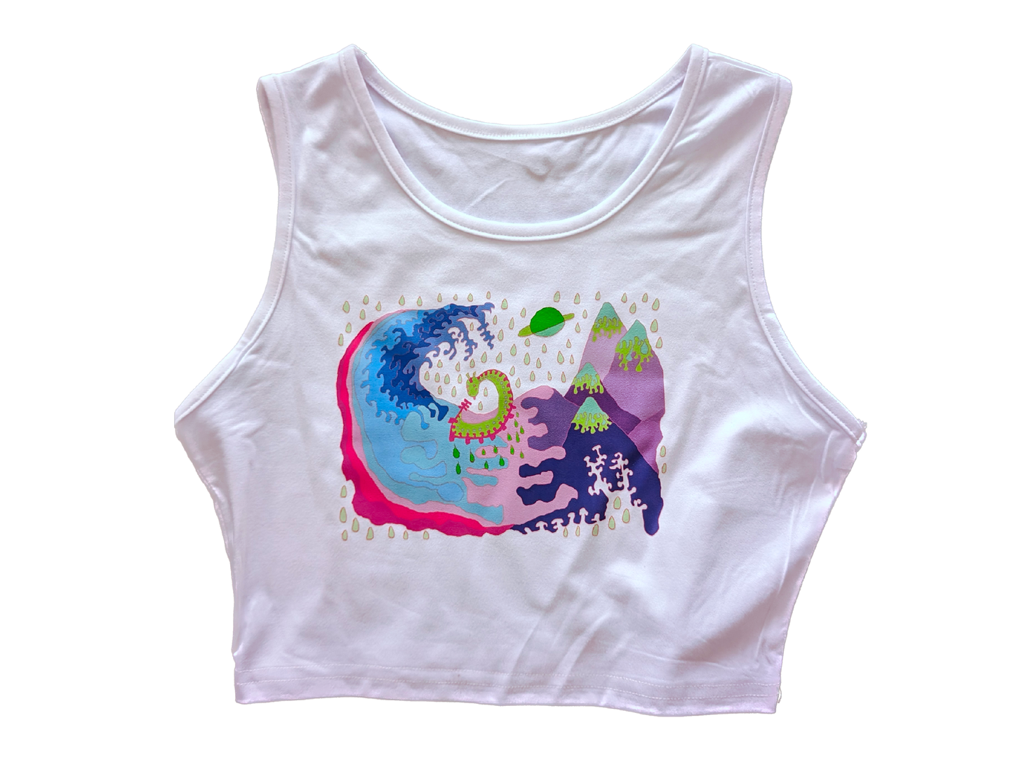 Slug Wave Crop Top