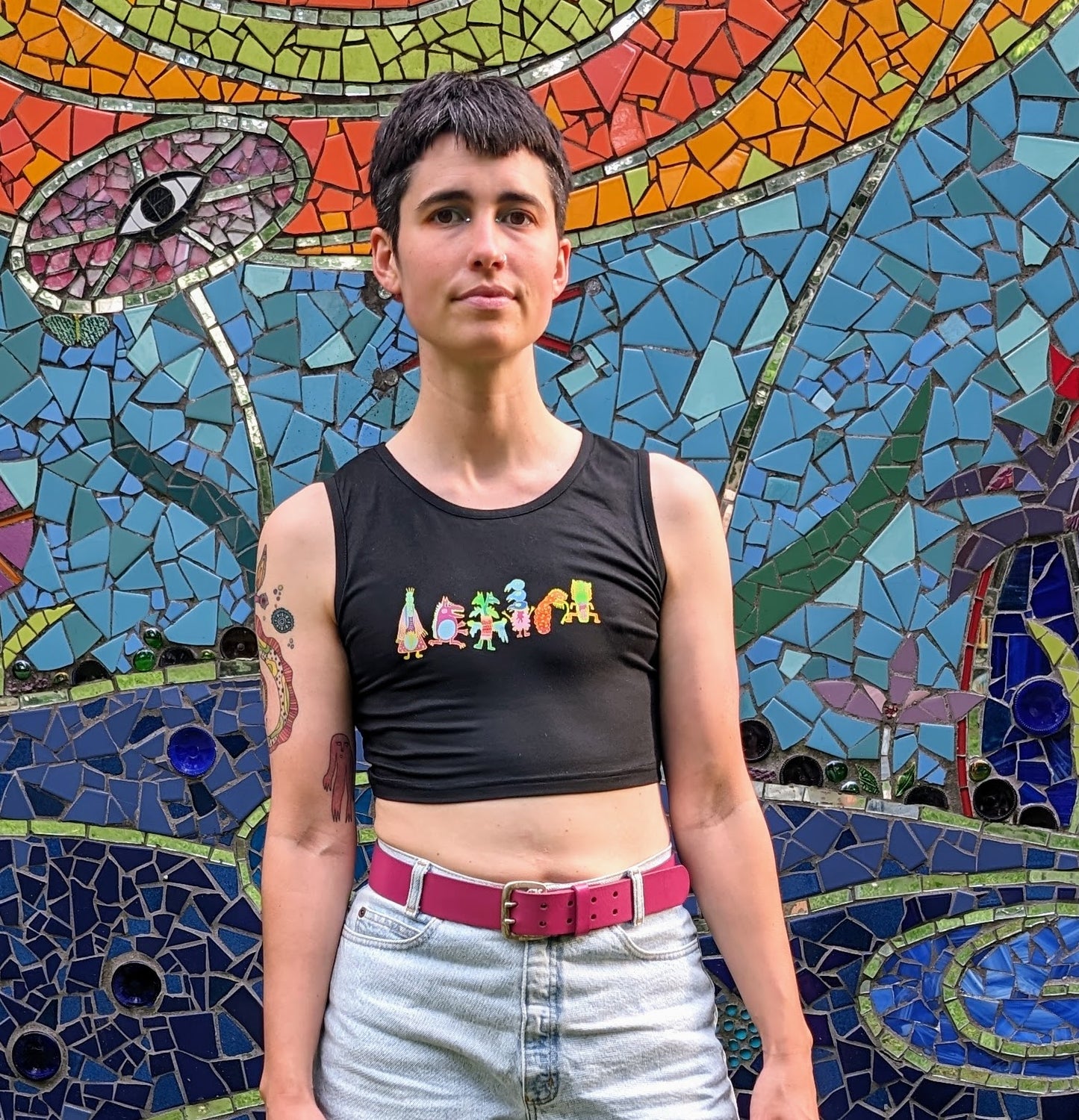 Monster Parade Crop Top