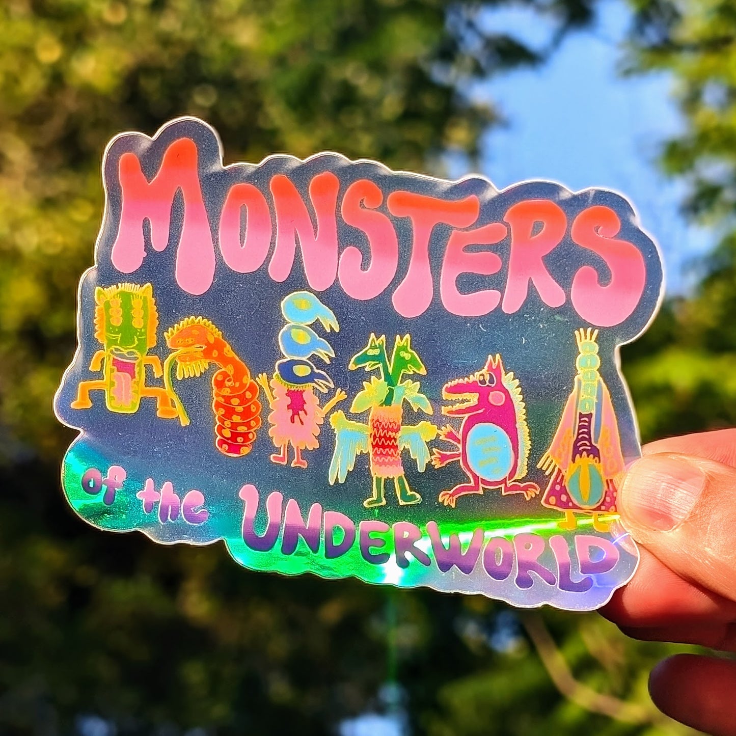 Monsters of the Underworld Sticker