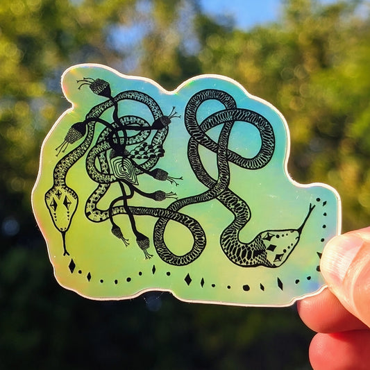 Snek y Snek Sticker