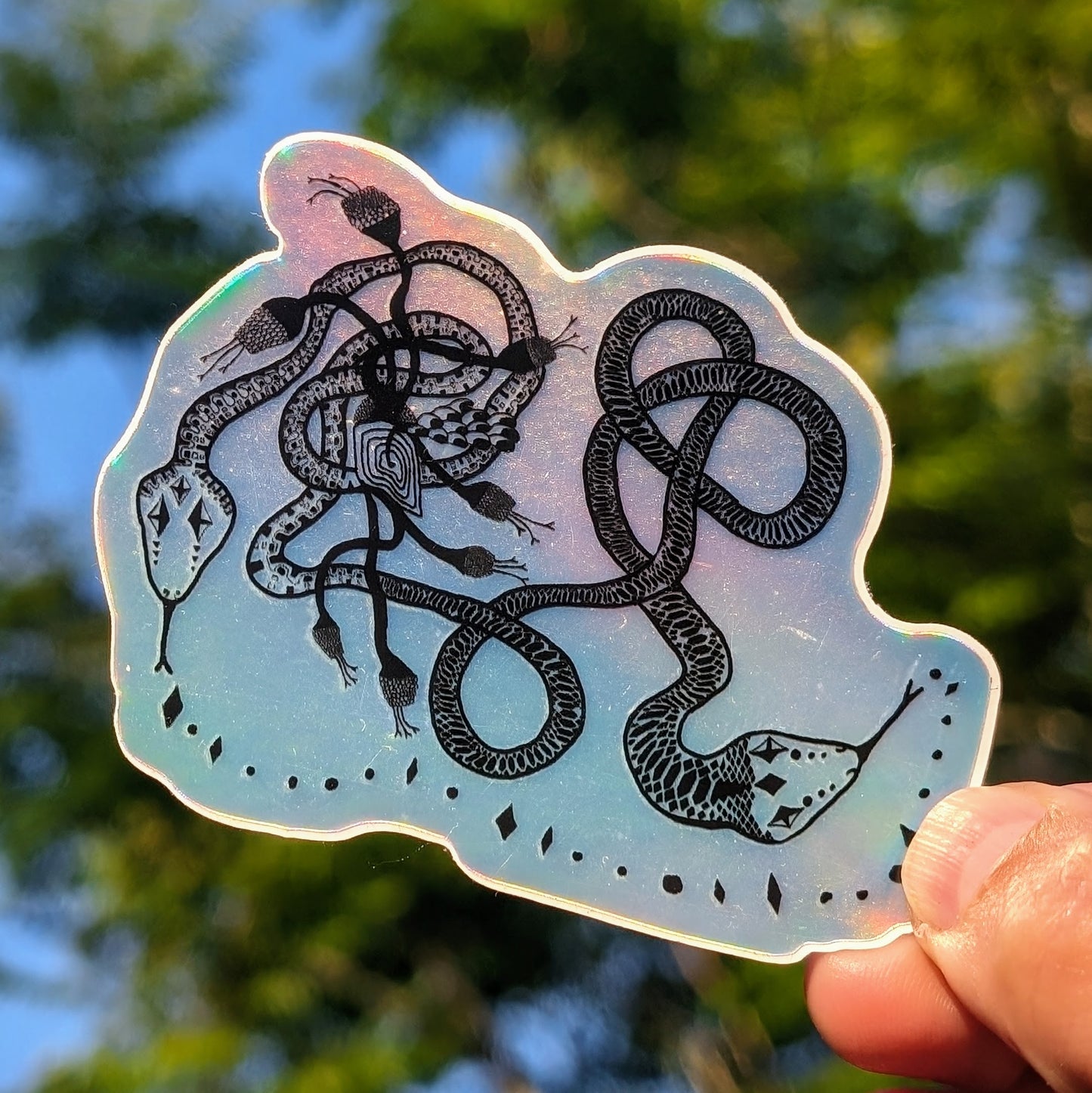 Snek y Snek Sticker