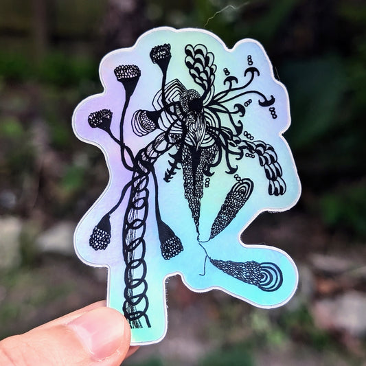 Wonderland Flower Sticker