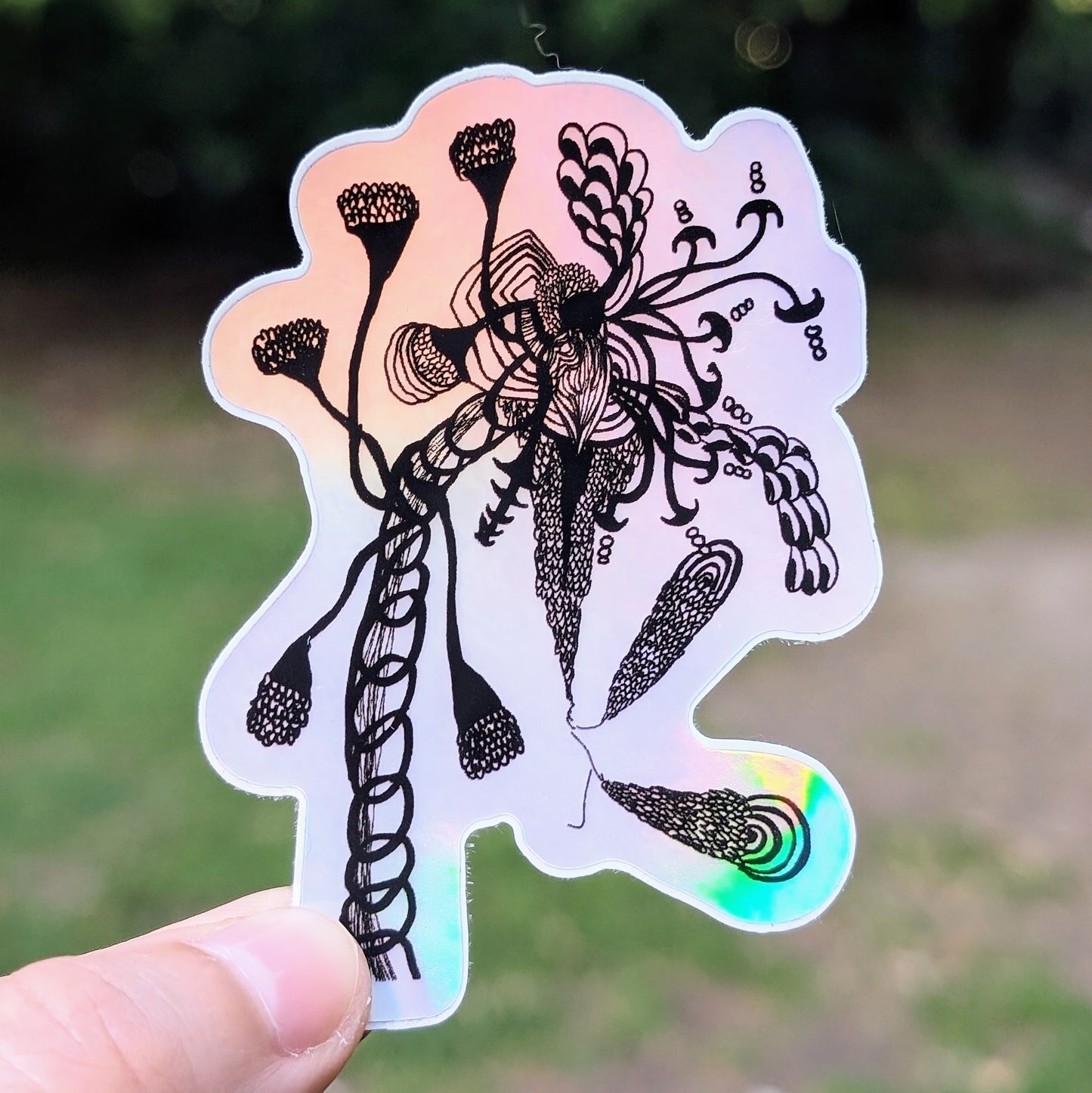 Wonderland Flower Sticker