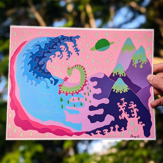 Slugwave Art Print