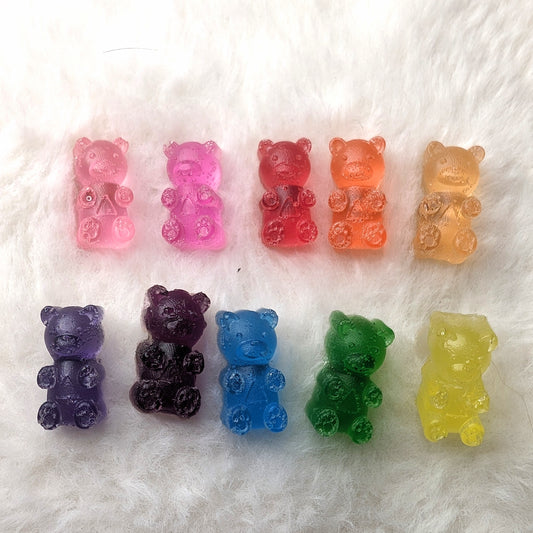 Gummy Bear Pins and Shoe Charms